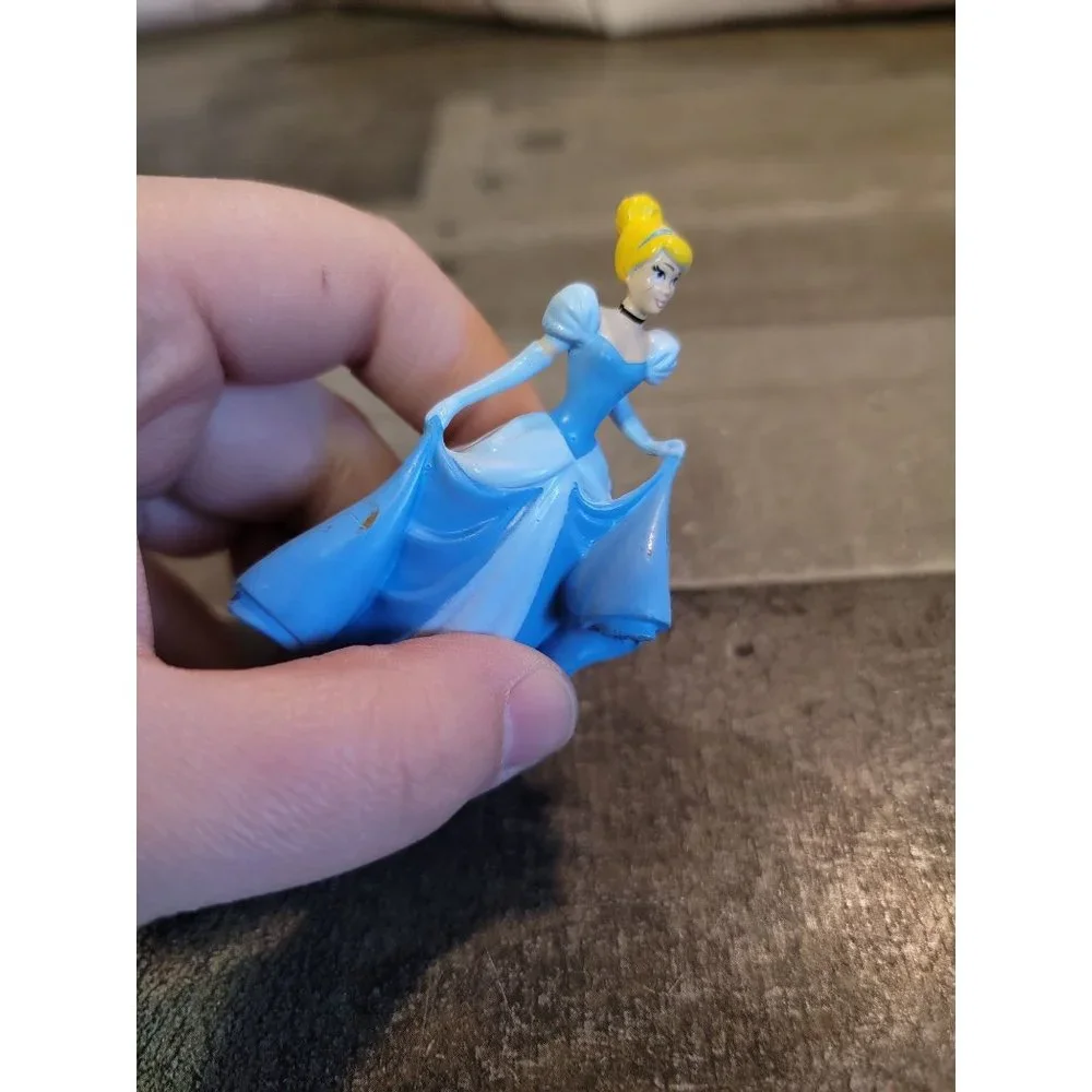 Mini blue‎ dress Cinderella AS IS princess toy figure Disney